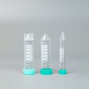 Medical grade consumables sterile standard size graduated leak proof centrifuge tubes for rotors